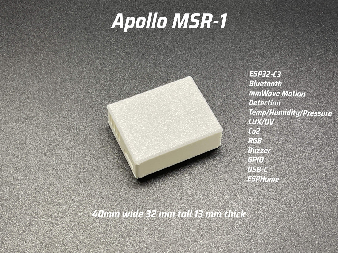 Revolutionize Your Home with the Apollo Automation MSR-1 mmWave CO2 Multisensor